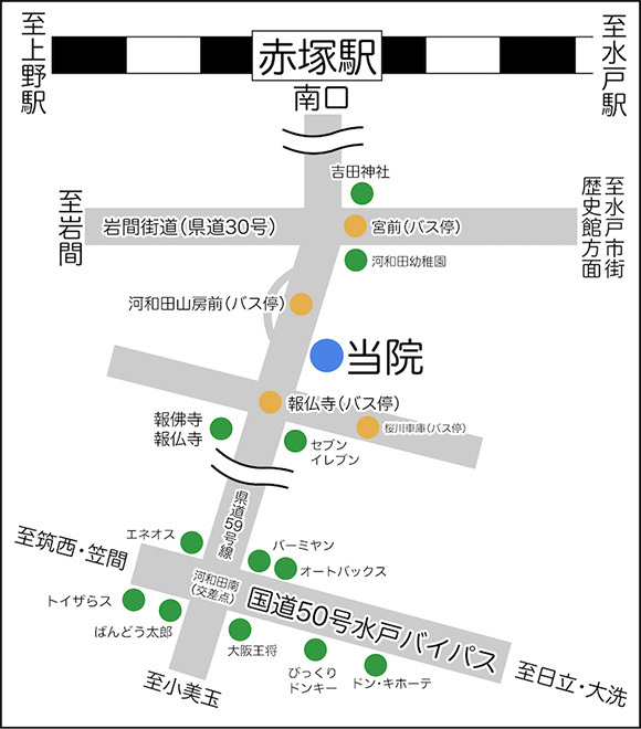 医療法人　川上医院地図